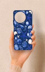 Realme 11 Uyumlu Deniz Kabuğu Desenli Silikon Kılıf