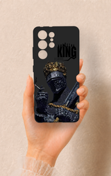 Samsung S21 Ultra Uyumlu King Desenli Silikon Kılıf