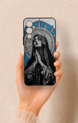 Tecno Pova Neo 4 Uyumlu Rahibe Desenli Silikon Kılıf