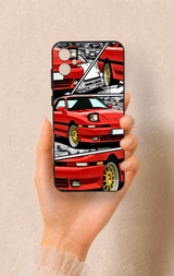 Samsung A05 Uyumlu Kırmızı Supra Desenli Silikon Kılıf