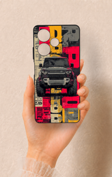 İnfinix Hot 30 Uyumlu Defender Truck Desenli Silikon Kılıf