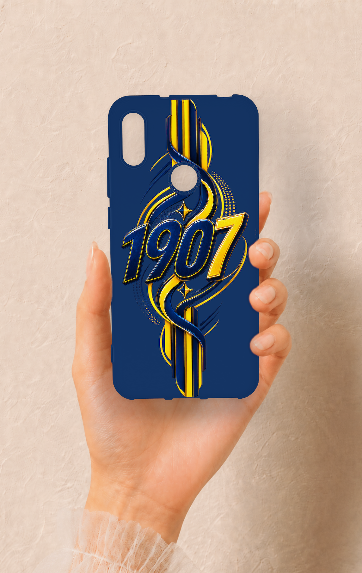Huawei Y6 2019 Uyumlu FB-1907 Desenli Silikon Kılıf