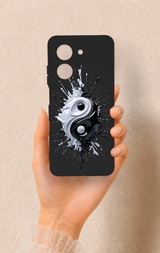 Redmi A5 Uyumlu İyi ve Kötü Desenli Silikon Kılıf