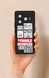 Tecno Camon 30 Pro 5G Uyumlu Fragile Desenli Silikon Kılıf