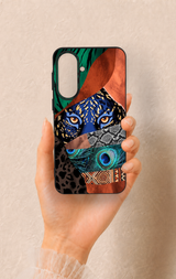 Samsung A37 Uyumlu Amazon Kaplan Desenli Silikon Kılıf