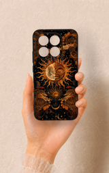 Mi 15T 5G Uyumlu Mistik Güneş Desenli Silikon Kılıf