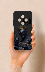 Tecno Spark 30C Uyumlu King Desenli Silikon Kılıf