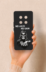 Honor Magic 7 Lite 5G Uyumlu No Pain No Gain Desenli Silikon Kılıf