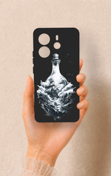 Redmi Note 14 4G Uyumlu Secret Sea Desenli Silikon Kılıf