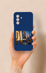 Samsung A17 Uyumlu Paris Desenli Silikon Kılıf