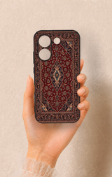 Poco X8 Pro Uyumlu Acem Halı Desenli Silikon Kılıf