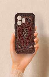 Honor 600 Uyumlu Acem Halı Desenli Silikon Kılıf