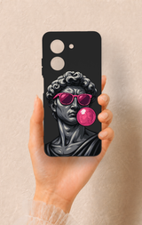 Redmi A5 Uyumlu Pop David Desenli Silikon Kılıf