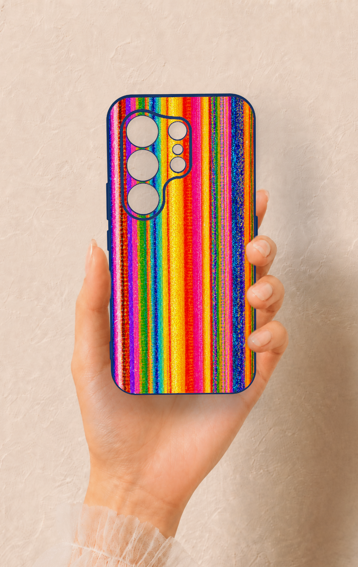 Tecno Camon 50 4G Uyumlu Rengarenk Desenli Silikon Kılıf