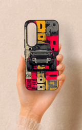 Vivo V70 FE 5G Uyumlu Defender Truck Desenli Silikon Kılıf