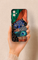 Samsung A05 Uyumlu Amazon Kaplan Desenli Silikon Kılıf