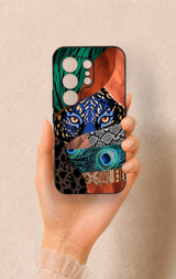 Tecno Camon 50 4G Uyumlu Amazon Kaplan Desenli Silikon Kılıf