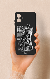 Samsung A06 Uyumlu Fear No Evil Desenli Silikon Kılıf
