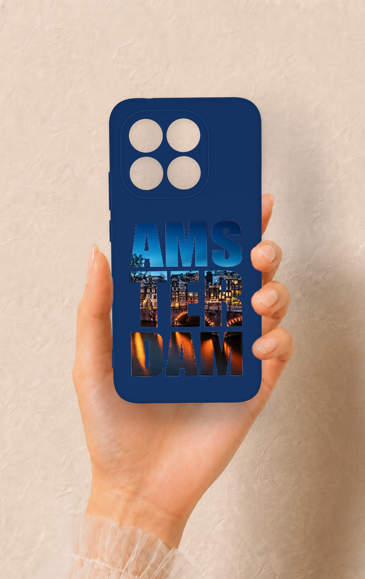 Mi 15T 5G Uyumlu Amsterdam Desenli Silikon Kılıf