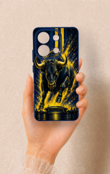 Redmi Note 13 4G Uyumlu Kadiköy Boğası Desenli Silikon Kılıf