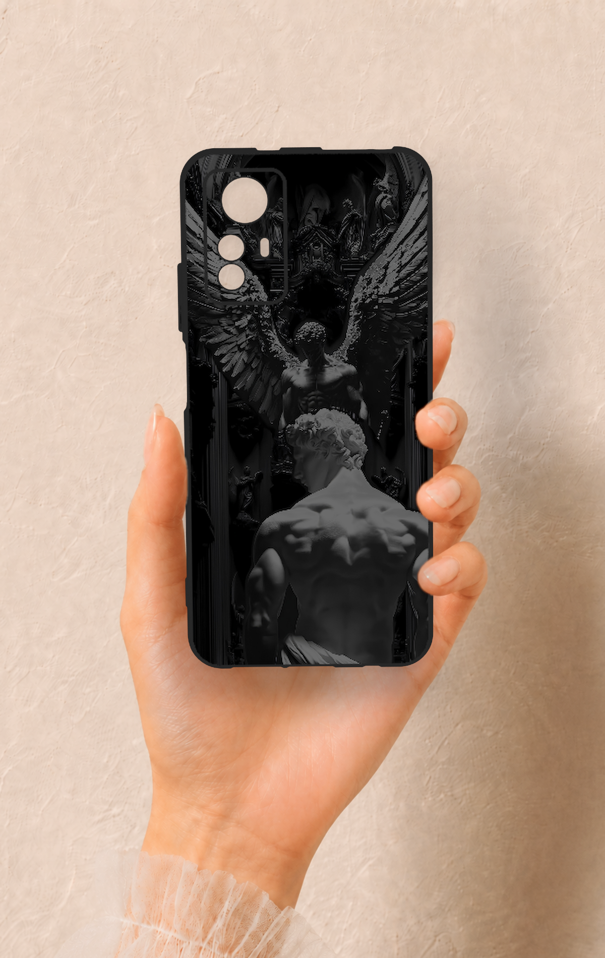 Redmi Note 12S Uyumlu Icarus Desenli Silikon Kılıf