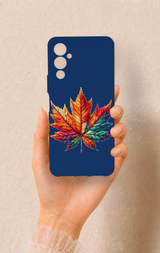 Tecno Pova Neo 4 Uyumlu Renkli Yaprak Desenli Silikon Kılıf