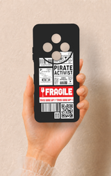 Redmi 14C Uyumlu Fragile Desenli Silikon Kılıf