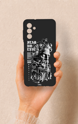 Samsung A04S Uyumlu Fear No Evil Desenli Silikon Kılıf