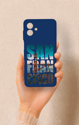 Samsung A07 Uyumlu San Francisco Desenli Silikon Kılıf