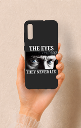 Samsung A70 Uyumlu Atatürk Eyes Desenli Silikon Kılıf