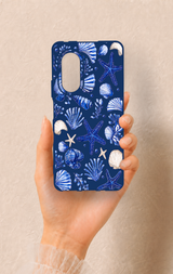 Huawei Nova 9Se Uyumlu Deniz Kabuğu Desenli Silikon Kılıf