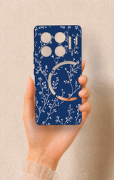 İnfinix Gt 20 Pro Uyumlu İnce Yaprak Dalı Desenli Silikon Kılıf