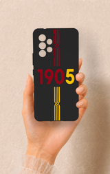 Samsung A53 Uyumlu 1905 Kemer Desenli Silikon Kılıf