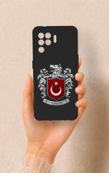 Oppo Reno 5 Lite Uyumlu Türk Arma Desenli Silikon Kılıf