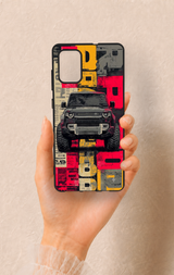 Samsung-A71 Uyumlu Defender Truck Desenli Silikon Kılıf