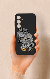Samsung A35 Uyumlu Self Made Desenli Silikon Kılıf