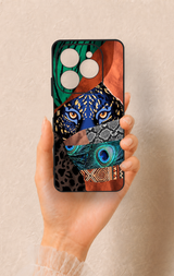 Tecno Spark 20 Pro Uyumlu Amazon Kaplan Desenli Silikon Kılıf