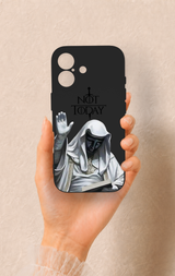 iPhone 17 Uyumlu Not Today Desenli Silikon Kılıf