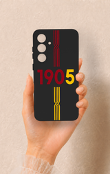 Samsung S24Fe Uyumlu 1905 Kemer Desenli Silikon Kılıf