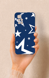 Redmi 10 2022 Uyumlu Mega Star Desenli Silikon Kılıf