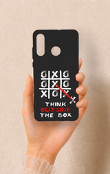Huawei P30 Lite Uyumlu Out Side The Box Desenli Silikon Kılıf