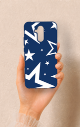 Huawei Mate 20 Lite Uyumlu Mega Star Desenli Silikon Kılıf