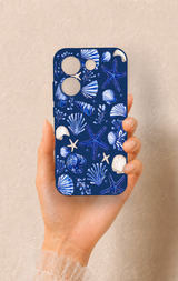 Poco X8 Pro Uyumlu Deniz Kabuğu Desenli Silikon Kılıf
