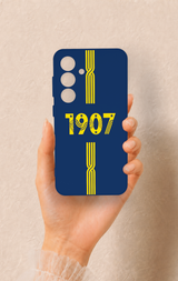 Samsung S24 Uyumlu 1907 Kemer Desenli Silikon Kılıf