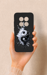 Redmi Note 15 Pro 5G Uyumlu İyi ve Kötü Desenli Silikon Kılıf