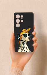 Samsung S25 Ultra Uyumlu Cool Dalmaçyalı Desenli Silikon Kılıf