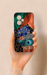 Honor 400 Uyumlu Amazon Kaplan Desenli Silikon Kılıf