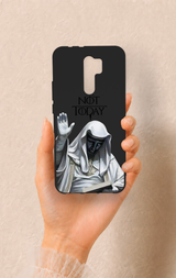 Redmi 9 Uyumlu Not Today Desenli Silikon Kılıf