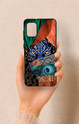 Samsung A31 Uyumlu Amazon Kaplan Desenli Silikon Kılıf