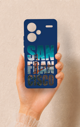 Redmi Note 13 Pro Plus Uyumlu San Francisco Desenli Silikon Kılıf